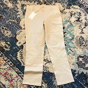 Quince Cream Straight Leg Pants